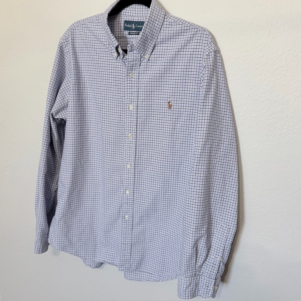 Ralph Lauren Men's Classic Fit Gingham Oxford Shirt